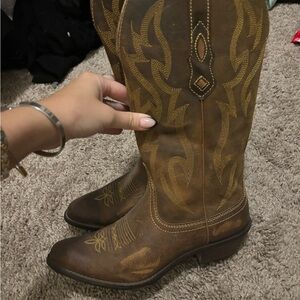 Brown Western Cowboy Boots